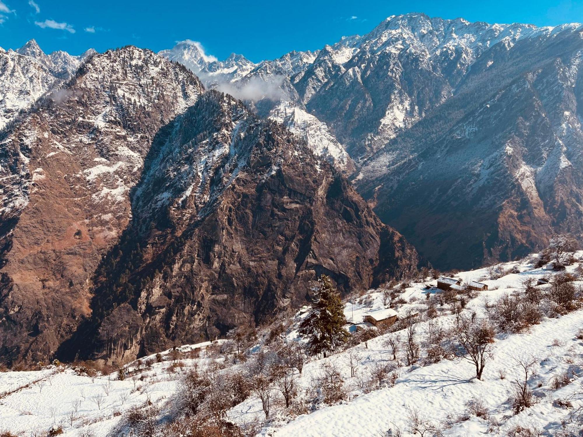 Faraway Cottages, Auli Joshīmath Exterior foto