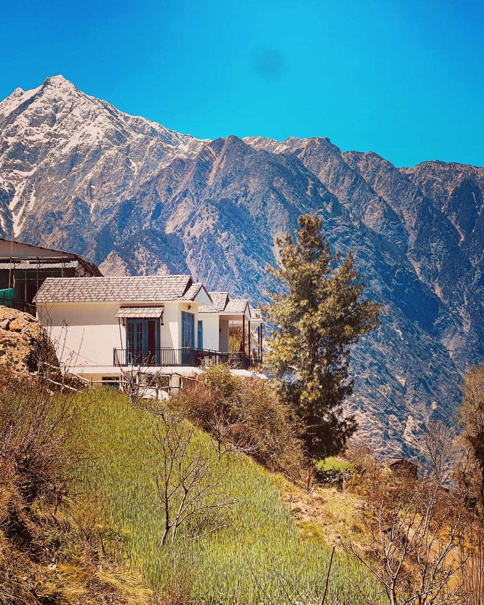 Faraway Cottages, Auli Joshīmath Exterior foto